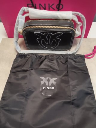 Bandolera Pinko Pelle Nero