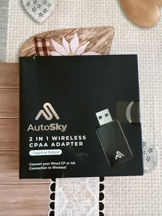 Adaptador AutoSky CarPlay/Android Auto Inalámbrico