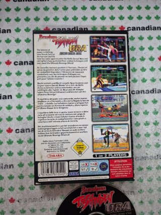 Battle Arena Toshinden Ura Sega Saturn