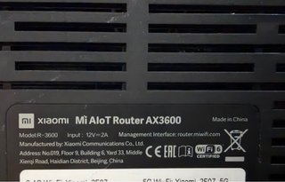 Router Xiaomi AX3600 Wifi 6