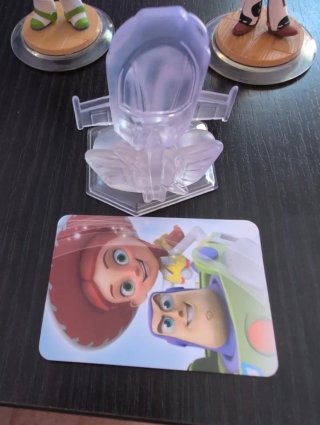 Set Disney Infinity Figuras y Tarjeta