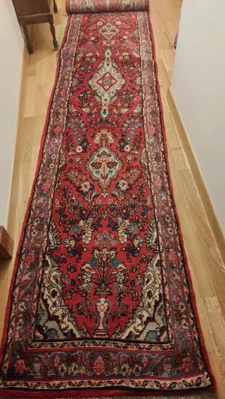 Alfombra antigua lana virgen 100%
