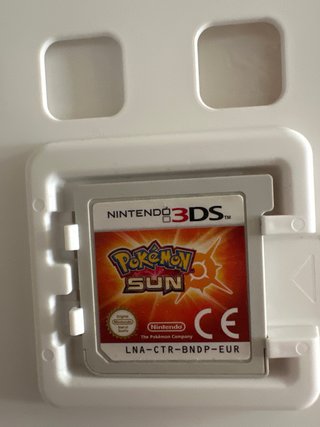 Videojuego Pokémon Sol Nintendo 3DS