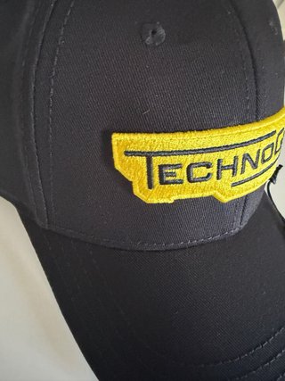 Cappellino Technogym Nuovo Nero Giallo