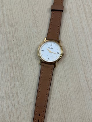 Reloj Duward Cuarzo Chapado Oro