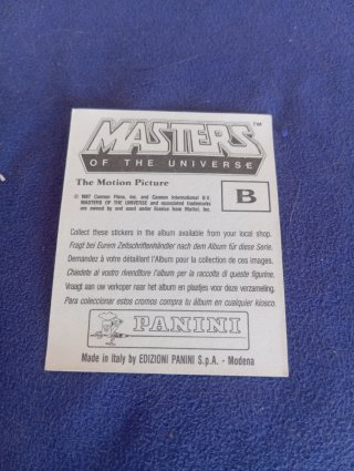 Cromo Masters of the Universe