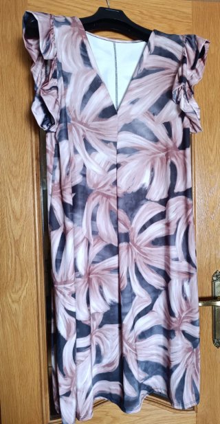 Vestido Verano Estampado Talla 48-50