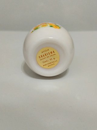 Bottiglie di colonia Avon Charisma antiche