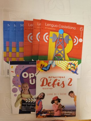 SE VENDEN LIBROS DE SEXTO DE PRIMARIA