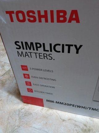 Microondas Toshiba Blanco