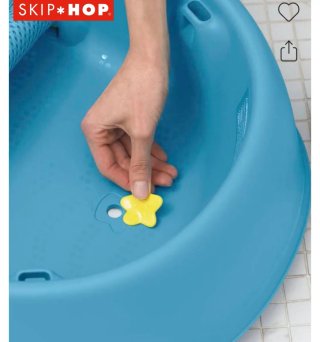Bañera bebé evolutiva ballena azul Skip Hop