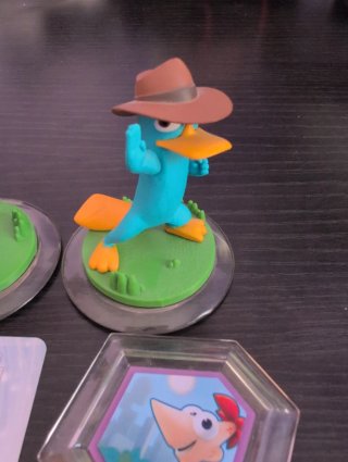 Figuras Disney Infinity Phineas y Perry