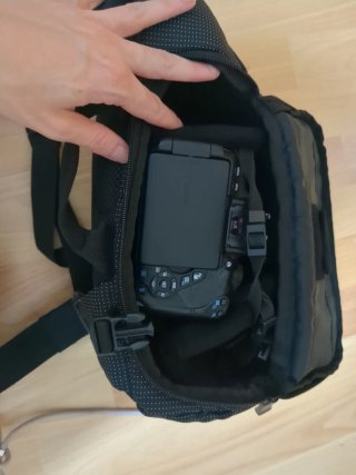 Mochila Canon EOS para cámara réflex