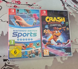 Pacchetto Nintendo Switch Sports e Crash Bandicoot 4