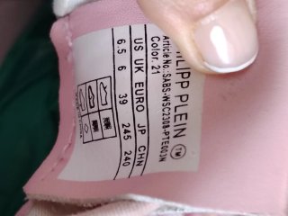 Zapatillas Philipp Plein rosas