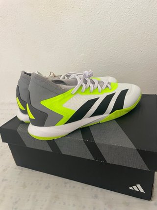 Adidas Predator Botas Fútbol Verde/Blanco