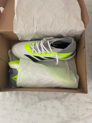 Adidas Predator Botas Fútbol Verde/Blanco