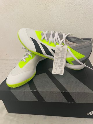Adidas Predator Botas Fútbol Verde/Blanco