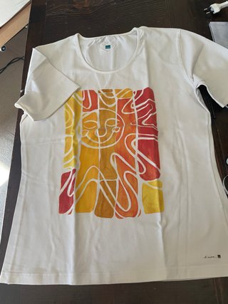 Maglietta Thun Multicolor/Bianca