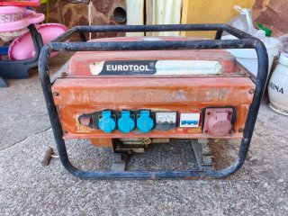 Generador eléctrico averiado