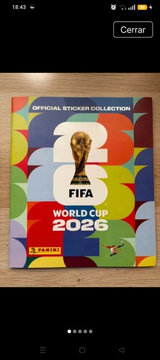 Álbum Cromos Mundial FIFA 2026 Panini