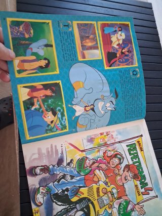 Álbum Cromos Aladdin Panini Disney