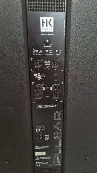 HK Audio Pulsar PL 118 SUB A Subwoofer Activo