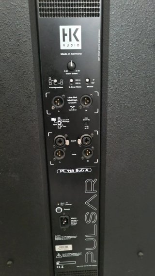 HK Audio Pulsar PL 118 SUB A Subwoofer Activo