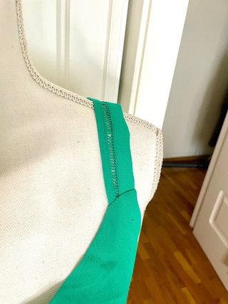 Vestido Lili&lala verde nuevo con etiquetas