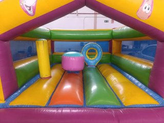 Castillo hinchable bob esponja