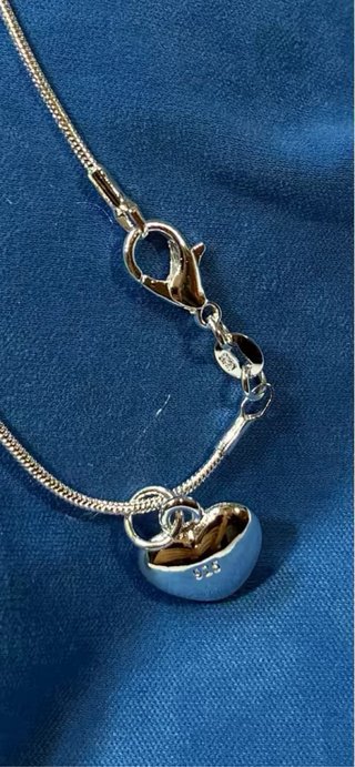 Collana con ciondolo a cuore 925