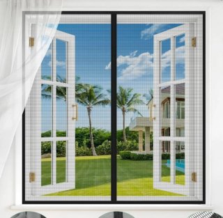 Mosquitera Magnética para Ventana(105x100 Cm)