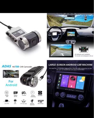Cámara Coche USB DVR + Tarjeta SD 32GB