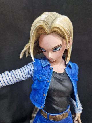 Figura Resina Androide C18 Dragon Ball