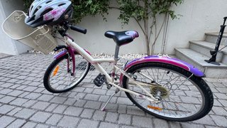 Bicicleta Btwin Niña con Cesto