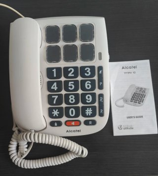 Teléfono fijo Alcatel TMAX 10 para mayores