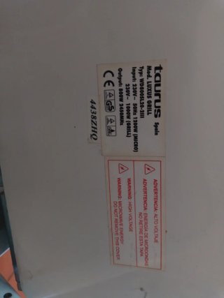 Microondas Taurus