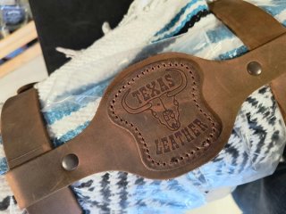 Manta Mexicana com Suporte em Pele