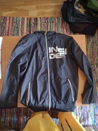 Chaqueta Inside Negra Talla M