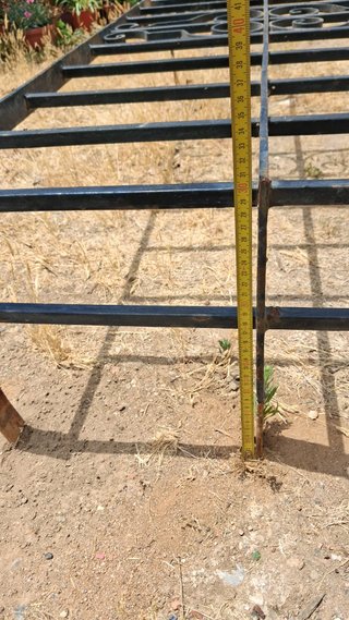 Reja de hierro forjado