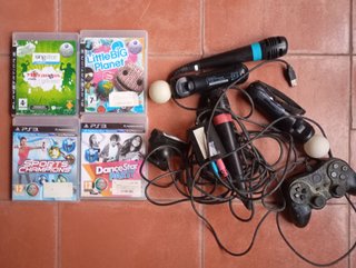 Pack Jogos PS3 Singstar, LBP, Sports Champions, Da