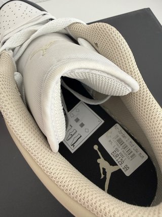Nike Air Jordan 1 Low Summit White Off Noir Rattan