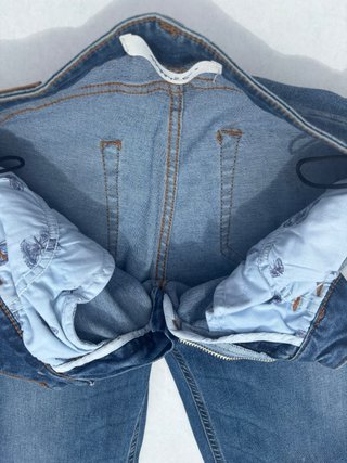 Jeans H25 5 tasche lavaggio azzurro