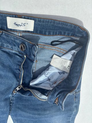 Jeans H25 5 tasche lavaggio azzurro
