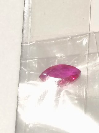 2 Micro Rubí Natural GDL 0.40 Ct Marquise