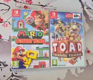 Pack Mario vs Donkey Kong y Captain Toad Switch