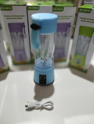 Batidora Licuadora Portátil Azul