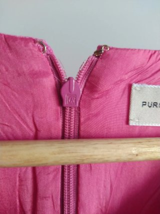Vestido Purificación García Rosa Talla 44