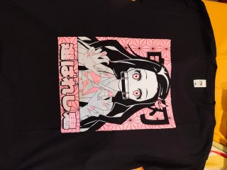 Camiseta Nezuko Kamado Anime Talla l