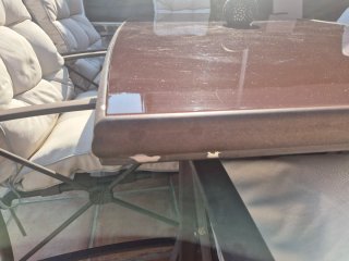 Mesa de patio con 6 sillones